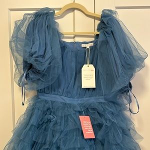 Ivy City Co. Pixie Dress in Blue